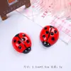 Accesorios de Abeja de Dibujos Animados de Resina, Mariquita de Siete Puntos, Escarabajo, Pegamento de Crema DIY Pasadores para el Cabello de Niños, Hebillas para Zapatos, Decoraciones para Zapatos