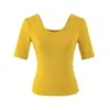 Top cropped curto feminino de verão, estilo coreano, slim fit, cintura alta, com decote V e design reversível, perfeito para um look moderno e atraente