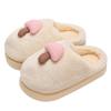 Lindas Pantuflas de Algodón con Forma de Hongo para Mujer, Otoño e Invierno 2026 Nuevas Pantuflas Cerradas de Felpa para Interior en Casa para Mujer en Invierno