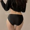 Roupa Íntima Sem Costura Estilo Japonês Simples Peça Única Sem Costura para Meninas Saco de Hip Hop Cintura Baixa Pura Sexy Roupa Íntima de Seda Gelo para Mulheres