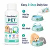 KineShineX Enxaguante Bucal para Cães e Gatos Suave Sem Álcool Solução de Higiene Oral para Pets Refresca o Hálito e Ajuda a Reduzir o Mau Odor