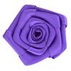 En Stock 4cm Sombrero de Confinamiento de Cinta DIY Flor Pequeña Flor de Cinta de Satén Flor de Rosa Pentagonal Accesorios para Caja de Dulces de Boda Sombrero de Flor de Mano
