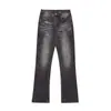 Jeans Wide Leg Lavado Desgastado Retro Americano para Homens e Mulheres Marca Trendy High Street Solto Casual Versátil Casual Calças Compridas