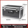 Caja de Herramientas de Aleación de Aluminio Caja de Almacenamiento Portátil Pigmentos de Arte Experimento Científico Caja de Almacenamiento Grande Documentos Instrumentos Engrosada