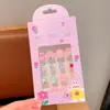 Lindas pegatinas de uñas de la serie Sanrio, exquisitas pegatinas de uñas para niños, pegatinas de uñas Kulomi Meruti para niños