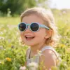 Óculos de Sol Redondos da Moda para Crianças Tpee Alta Elasticidade Amigáveis à Pele para Meninos e Meninas, Óculos de Sol Polarizados com Proteção UV em Estoque