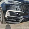 20 cuchillos de viento afilados de mundo frontal lentejuelas decorativas adecuados para el marco de la lámpara de ceja de la luz antiniebla delantera afilada del mundo nuevo de Ford marco decorativo modificado Y