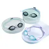 Gafas de Natación de Carreras Antivaho al por Mayor Gafas de Natación de Silicona Recubierta Gafas de Carreras Profesionales Entrenamiento Competición Adulto Joven Ultra-Claras