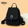 Mochila Nueva de Tela Oxford 2025 Gran Capacidad Moda Simple para Mujer Bolso Escolar de Viaje Versátil Mochila Escolar para Estudiante
