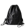 Mochila Plegable, Bolsa de Almacenamiento Simple y Elegante, Bolso de Hombro Ligero con Cordón