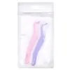 Pinça Nova de Aço Inoxidável para Cílios Postiços com Pente, Ferramenta de Beleza para Cílios, Clipe Auxiliar para Extensões de Cílios, Em Estoque