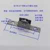 Venta al por mayor de 4 Paquetes de Poleas para Puertas de Pantalla de Aleación de Aluminio de Estilo Antiguo Ruedas con Ranura de Acero Inoxidable de 7 mm 8 mm 9 mm