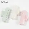 Wjia Nuevo Clip de Tiburón de Color Sólido Estilo Simple y Suave Dulce Versátil para Volumen de Cabello Alto Clip para Recogido Accesorios para el Cabello Clip para el Cabello
