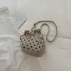 Bolso Bandolera Elegante de Lunares para Mujer, Nuevo Bolso de Mano Tipo Bowling Estilo Coreano Otoño 2026, Bolso de Hombro Fresco y Único