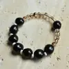 Pulsera de Semillas de Jaboncillo para Riqueza y Prosperidad, Fruto de Planta Natural de Semilla de Bodhi, Artículo de Nicho Original Hecho a Mano, Adecuado para Jugar y Usar