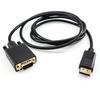 Cable Dp a Vga 1.8m Cable Adaptador Displayport a Vga Cable Adaptador de Pantalla Hd para Computadora Tv