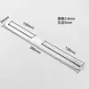 Acero Inoxidable Plancha Recta Perfil Angular Perfil de Acero Madera Maciza Tablero de Madera Pieza de Unión para Ensamblaje Pieza de Conexión Cama de Madera Muebles Accesorios de Refuerzo