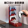 Soporte de Mango para Auriculares Estilo Simple 2 en 1 Colgador de Almacenamiento Auriculares de Diadema Consola de Videojuegos Estante de Almacenamiento Multifuncional