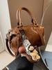 Nicho de Diseño de Comercio Exterior Bolso Retro para Viajeros Bolso Almohada Casual de Hombro Cruzado para Mujer Nuevo Otoño e Invierno 2024 Combinable