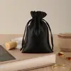 Bolsa Satén Lunares Brocado Cosméticos Peluca Cordón Bolsa Cordón Logotipo Personalizado Embalaje Almacenamiento Joyería
