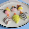 Grande Comida Brincar Sorvete Cone Resina Simulação Acessórios DIY Desenho Animado Geladeira Celular Capa Acessórios Para Cabelo Patch