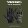 Guantes tácticos transfronterizos de dedos completos para hombre, para entrenamiento con pantalla táctil, combate, antideslizantes, para montar a caballo, para deportes al aire libre, protección y dedos largos.