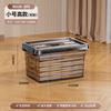 Caja de Almacenamiento para el Hogar de Gran Capacidad para Ropa y Edredones, Sala de Estar, Dormitorio, con Tapa y Ruedas, Caja de Almacenamiento para Artículos Varios y Juguetes