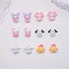 Sanrio Dibujos Animados Estilo Japonés Gato Kt Decoraciones para Uñas Resina DIY Pequeños Accesorios Pegamento en Crema Decoración de Uñas Portátil Pedrería