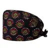 Gorra de Trabajo Transpirable de Algodón Puro, Gorro Médico tipo Cúpula, Gorro Quirúrgico, Gorra sin Visera, Turbante