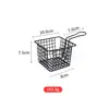 Cesta para Batatas Fritas Pronta, Recipiente Criativo Estilo Americano para Frango Frito, Prato para Asas de Frango Frito, Cesta para Petiscos Fritos de Bar, Cesta Comercial