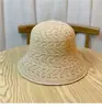 Sombrero de Paja para Mujer con Correa de Encaje Sombrero de Pescador de Encaje Nuevo Sombrero de Sol Transpirable Hueco con Protección Solar para Viajar al Mar