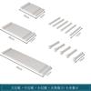 Estante de pared de tablero perforado de madera maciza, tablero colgante, estante divisorio decorativo, estante de almacenamiento, estantería de madera para pared