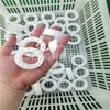 PTFE PTFE piezas de forma especial no estándar plástico Rey PTFE anillo magnético no estándar