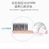 Paja de trigo tubo individual carbón de bambú cepillo de dientes portátil viaje adulto fino cerdas suaves cabeza pequeña Fábrica en stock al por mayor
