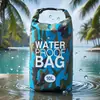 Bolsa Impermeable para Exteriores, Bolso Cubo Impermeable Casual para Montañismo, Bolsa de Almacenamiento de Agua, Bolsa para Acampar y Ciclismo, Rastreo de Ríos, Gran Capacidad