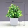 Punto Nuevo Bonsái Plantas de Decoración para el Hogar Pequeños Adornos Flores Artificiales Plantas Verdes Plantas en Maceta Flores Artificiales Fábrica Venta al Por Mayor