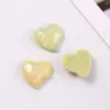 Corazón con purpurina en forma de corazón Bloqueo de color corazón torcido Parche plano Pinza para el pelo DIY Pinza de garra Piezas de accesorio Materiales decorativos