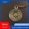 Produtos de cobre latão Zodíaco fofoca feng shui pendurado pingente antigo dinheiro correndo pingente fofoca Zodíaco marca