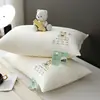 Relleno de almohada para hoteles de estrellas, uso doméstico, grado A, almohada para dormir de grado materno e infantil, almohada individual para dormitorio de estudiante, par de rellenos de almohada al por mayor