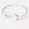 Pulsera Caliente Abierta Transfronteriza Moda Vintage Hoja Alas Lazo Pulsera Personalidad Temperamento Pulsera Geométrica