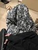 Calça de Pijama Longa Solta Floral Doce Estilo Retrô Coreano Sin Glee para Mulheres, Adequada para o Verão, Pode Ser Usada Fora de Casa ou como Roupa de Casa