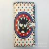 Nueva cartera de impresión hecha a mano escénica para estudiante mujer graffiti retro estilo étnico PU