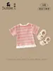 Tao Guoer 2026 Nuevo Estilo de Verano Trajes para Niños y Niñas Camisetas Cortas y Leggings para Bebés y Niños Pequeños Conjunto de Dos Piezas de Verano