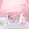 Caja de detergente concentrado para ropa tres en uno, cuentas para retención de fragancia, estilo medio, limpieza profunda de ácaros, venta al por mayor