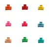 Pinza cuadrada de 2,5 cm para flequillo pinza pasador para el cabello de niños pasador de color caramelo lindo pinza superior pinza lateral pinza accesorios para el cabello