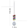 Entre na árvore de Natal Pingente decorativo de Artesanato de Cristal pendente para carro corrente para celular combinação de seis peças pingente de cristal