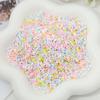 Rebanadas de Arcilla Polimérica Suave de Frutas y Animales Coloridos, Perla de Imitación Mixta, Accesorios de Decoración, DIY, Accesorios de Pegamento Crema para Carcasa de Teléfono Móvil