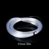 Rolo grande em estoque da Chen 0,2 mm, fio de pesca transparente não elástico para pulseiras, colares e cordões de pérola de cristal para DIY
