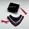 Bata de Doctor para Muñeca de 30cm Set de Sombrero de Doctor y Certificado Juguete de Peluche Muñeca Ropa de Doctor Sombrero Regalo de Graduación