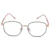 Armazón de Metal Óptico Retro Europeo y Americano Personalizado Gafas de Moda 2024 Armazón para Gafas de Miopía Venta al por Mayor 8511